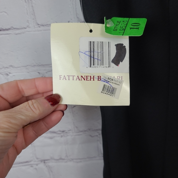 FATTANEH BAHARI Black Dress size 10 - Picture 8 of 13